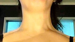 POV Debora Mendes Deepthroats then Rides Inverted in Black Panties Motel Cumshot