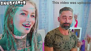 i'm loving this hippie girl's anal gape after big cock pounds her shaved asshole wide...