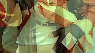 Megumin cosplay cutie masturbates her tight pussy solo