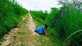 yo check girlfriend doggy fucked hard in wild jungle ride