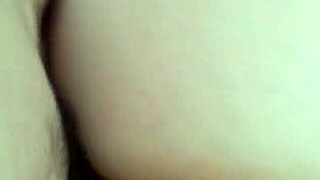 a bit of tight wife assfucking in bathroom