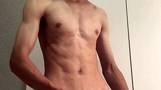 that brazilian stud with the monster cock just can't stop teasing himself