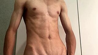 that brazilian stud with the monster cock just can't stop teasing himself