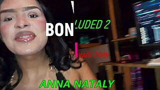 Latina anna strips teases sucks cock handjobs pole dance heels