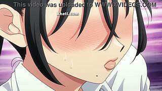 Hentai Girlfriend and Mom Bent Over for Creampie Surprise