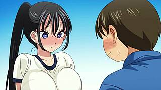 Hentai Girlfriend and Mom Bent Over for Creampie Surprise