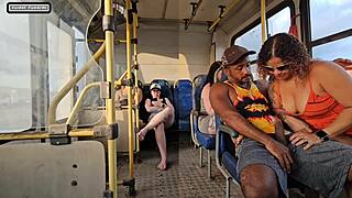 married woman flirts hard with bus stranger ends up alone together