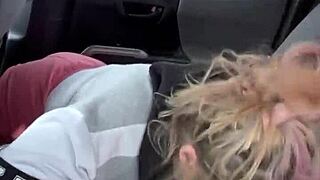 I love how this streetwalker sucks cum off my dick post-facial