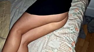 i wake up my stepsis with my huge cock slamming deep in her tight latina pussy creampie style