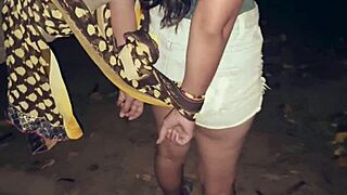 step-sis and bro hide in garage for sneaky wet pussy licking and hard fucks