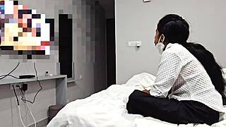 hey boyfriend, watch your beautiful desi girlfriend get fucked doggystyle by daddy?