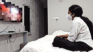 hey boyfriend, watch your beautiful desi girlfriend get fucked doggystyle by daddy?