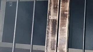 oh god maitresse kantalis locked in club cage carcan bdsm humiliation tonight!!