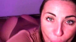 Busty Teen Slut Delivers Home BJ Before Wild Forest Facial Cumshot Explosion