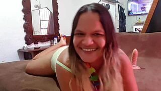 paty bumbum camgirl gave her big latina ass as gregory's birthday gift