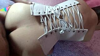 chubby latina puta wife rented for deep anal dp by mature boss double penetration cash