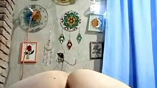 Marysubmissive updates with curvy fat ass saggy tits handjob in homemade submissive whore play