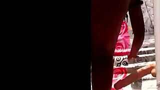 Elvie Stretches Ebony Pussy Outdoor in Slutty Phone Compilation!