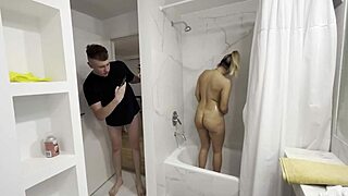 Perverted Stepson's 24cm Cock Ravages Stepmom Sol Peterson