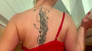 stepmom sneaks in for sneaky oral then bends over for rough pounding ends with bathroom finish on her chest