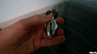 Extreme Squirting Brunette Ejects Buttplug Multiple Orgasms Doggystyle Trembling