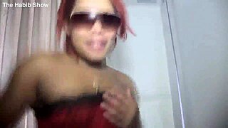 dominican thick ass hood hoe slurps dick with juicy lips