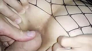 slipping into the bathroom for wife pounding then bed anal bliss