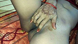 hot indian bhabhi moans as pussy gets pounded