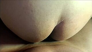 damn i'm so horny sucking this big black cock with my huge natural tits bouncing