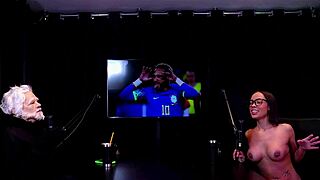 alice vasconcelos naughty interview full of filthy group sex toys swinging brazilian casting