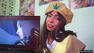 scout cindy luna petite latina slut begs me to fuck her tight teen pussy and fill with cum milk