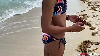 French Step Cousin Milu Blaze Fucks In Miami