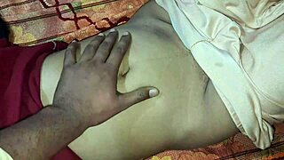 hot indian bhabhi moans as pussy gets pounded