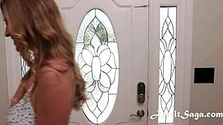 A threesome date uncovers husband and wife's cheating creampie secrets