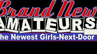 brunette coed nikki p rims juicy cock deep then rides it hard