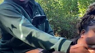 Milf slips no panties under sundress for creampie pussy fill anytime anywhere