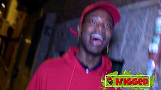 Blindfolded teen first BBC fuck