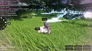 esta perra de roblox termina cojida en mi bosque