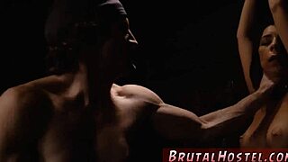 skinny teen caught stroking to porn now dominated hard by watching partner