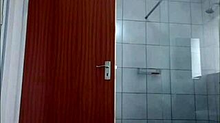 Wanna see her big ebony pussy lips drip wet in kitchen closeup?