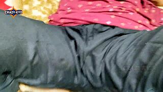 Desi girlfriend's tight pussy stretched first time riding neighbor in village ranch