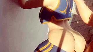 i crave fortnite chun li's sneaky bathroom pounding