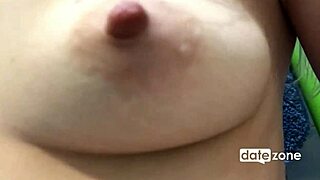 Datezone Babe Fingers Herself in Bathroom Closeup