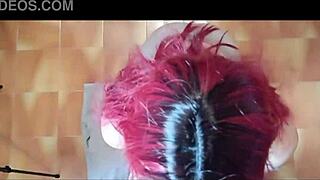 Milf in glasses gives pov deepthroat blowjob cum compilation preview.