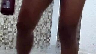 I feel this deep sensual rush stripping down bare as a married woman in my miniskirt