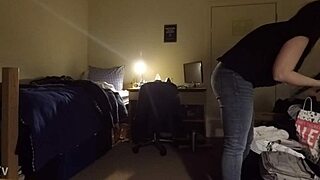 spy cam catches busty curvy milf with fat tits getting sneaky voyeur pleasure please comment
