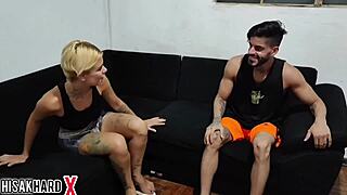 Stepdad went shopping so i fucked my stepsis full vid on red