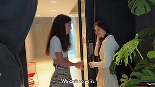 Hackers sneak girls into dorm for tight pussy rewards with cumshots 😈🍆