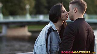 innocent 18yo begs for cum after brutal anal pounding