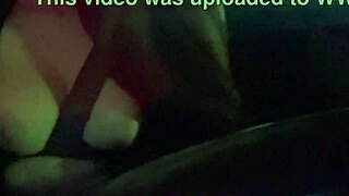 italian milf artemisia love drives car flashing huge horny tits nipples out